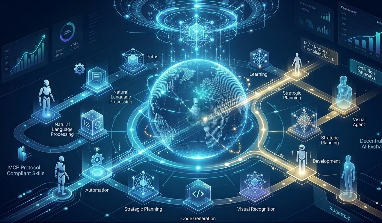 Global Skills Market Concept
